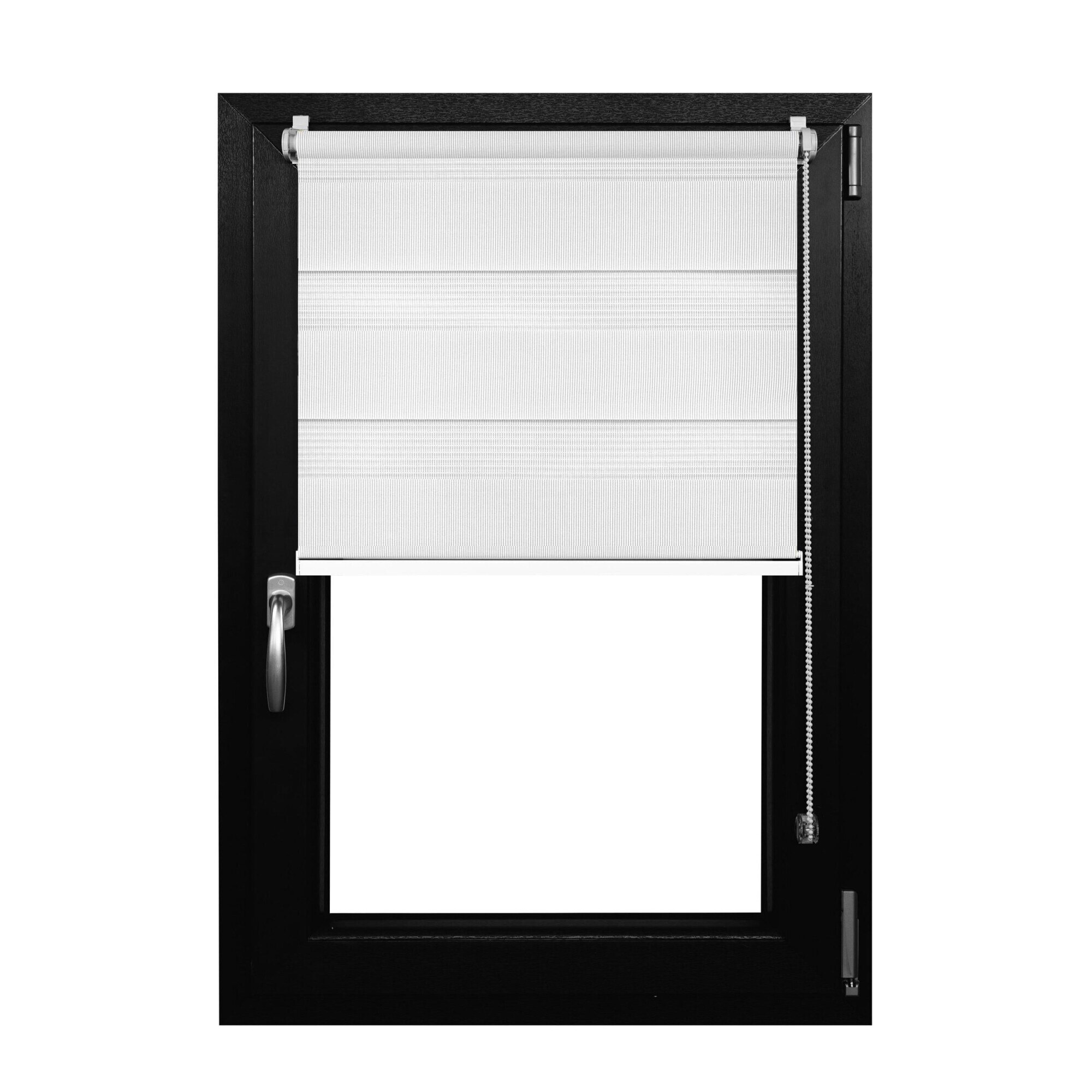 ruela♪ Rulou Textil Day&Night, Alb, L 67 cm X H 200 cm - eMAG.ro