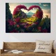 Prémium vászonfestmény, LuxCanva® E1041, Mennyország sarka, 90 X 140 CM, 100% pamutvászon 400 g/m2, fakeret, kert, menedék, paradicsom, mennyország, virágos, nappali, élénk színek