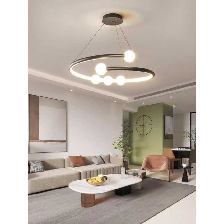 LED полилей с Sueva® 2.4G WiFi дистанционно управление Черна светлина/студено/топло/неутрално регулируем кръг на интензитета