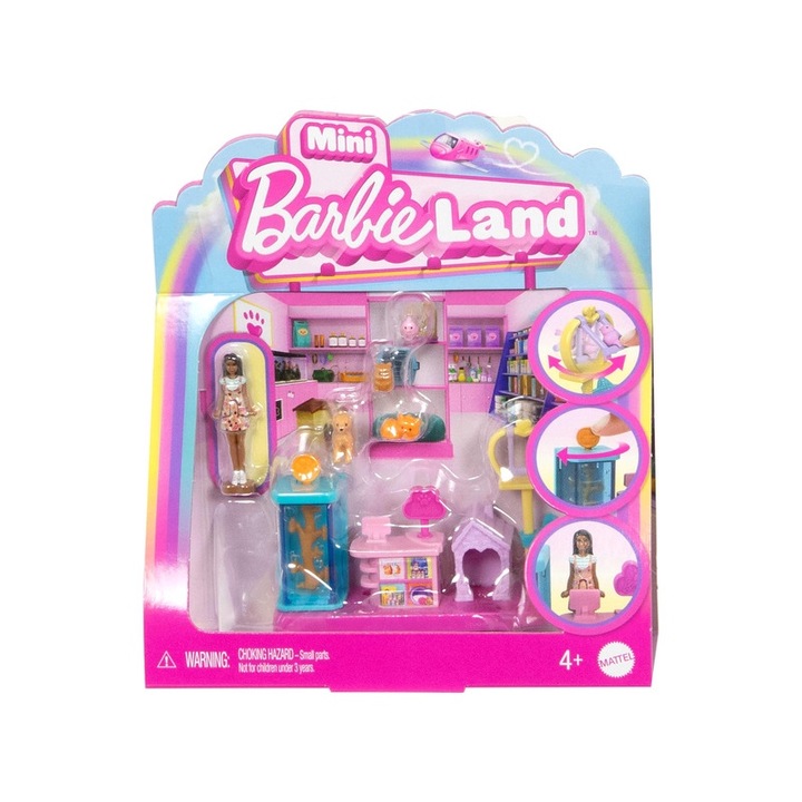 Barbie: Mini BarbieLand játékszett - Supermarket