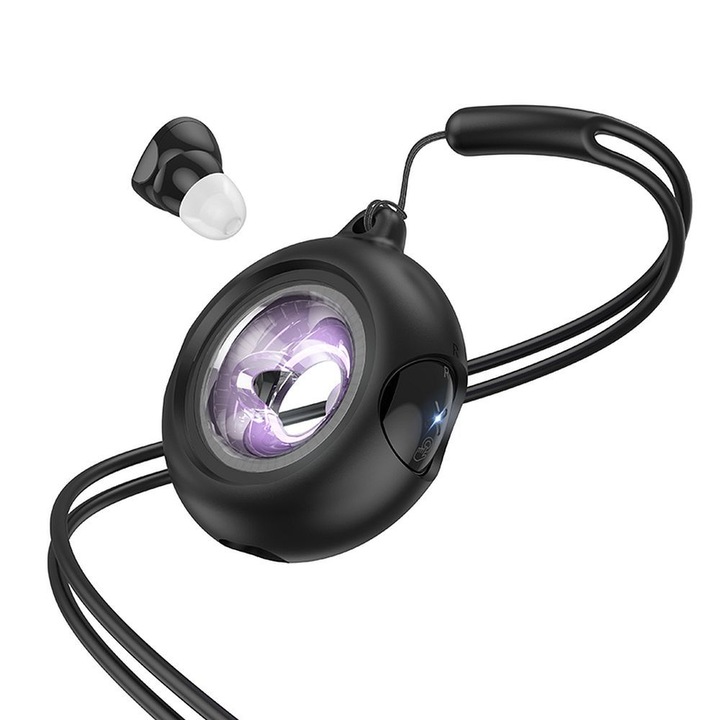 Hoco EW71 vezeték nélküli Bluetooth fejhallgató, Bluetooth 5.4, 300 mAh, fekete