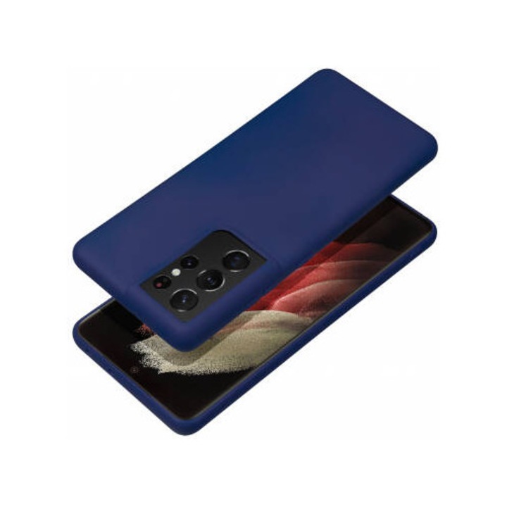 Husa OEM pentru Samsung Galaxy A16 5G A166 A16 4G A165 Soft Bleumarin