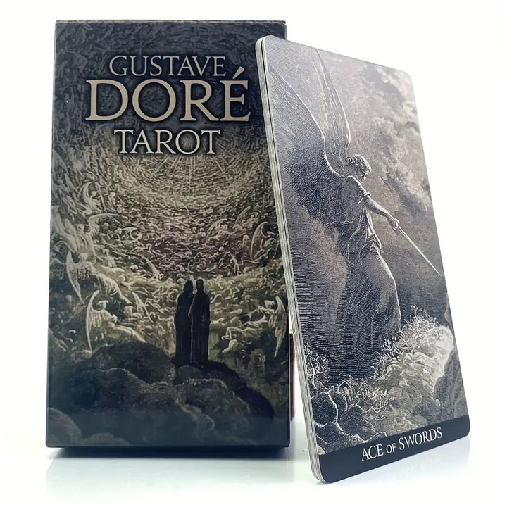 Миди карти Таро, Gustave Doré, Insight Editions, Alligo Pietro & Gustave Doré, 2024 г., 11,3 x 6,3 cm