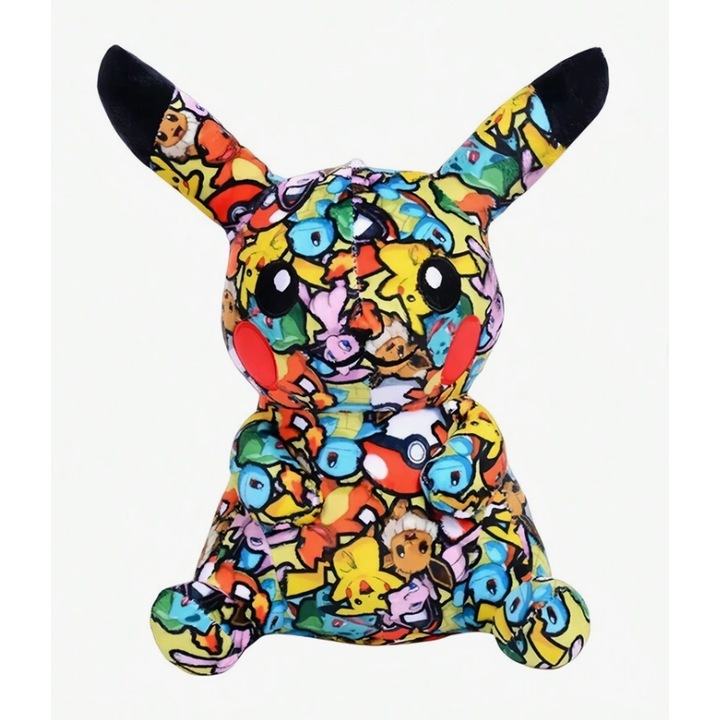 Jucarie din plus Pikachu VICTINY ®, tomy takara, 20/25 cm