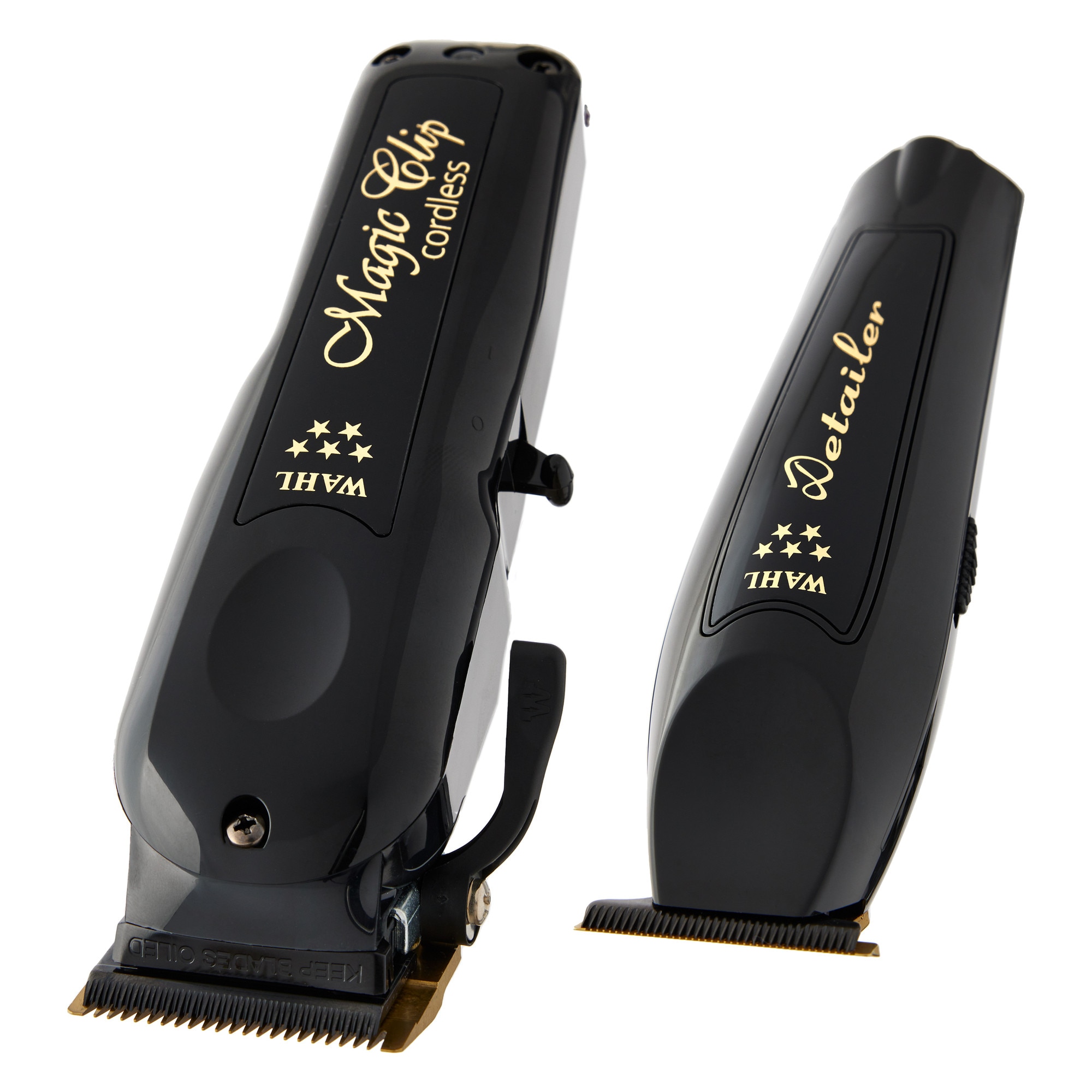 Set profesional Wahl Cordless Barber Combo, 3 ghidaje de taiere