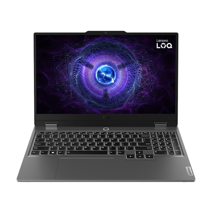 Laptop Lenovo LOQ 15IAX9, i5-12450HX, 16GB, SSD 512GB, GeForce RTX 3050, 15.6" FHD, Luna Grey