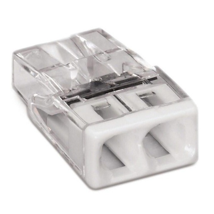 Clema rapida conexiune 2x0.2-2.5mmp 1-buc TRV