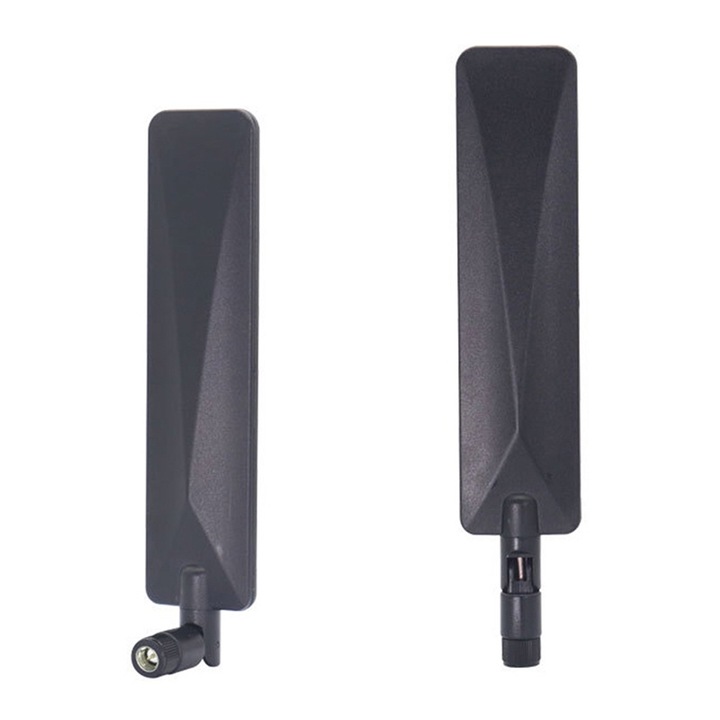 5G Antenna 22dbi 600-6000mhz Sma Tata csatlakozó, Jelerősítés Routerhez, kamerákhoz/videokártyákhoz stb. Wifi, Fekete
