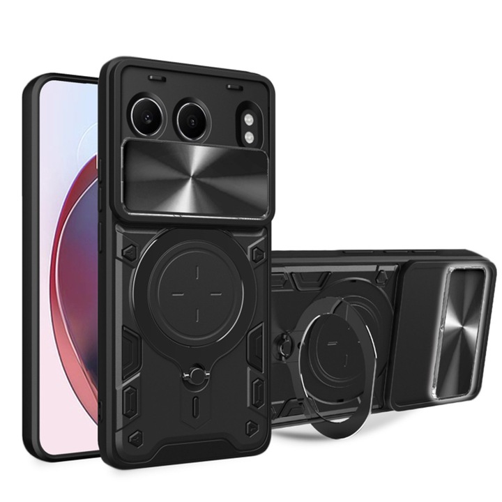 OnePlus Nord 4 tok, Polikarbonát, Stef macskája, Fekete színű