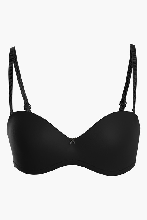 LC WAIKIKI, Sutien balconette cu burete, Negru, 80B