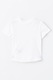 LC WAIKIKI, Tricou cu decolteu rotund, Alb, 74-80 CM