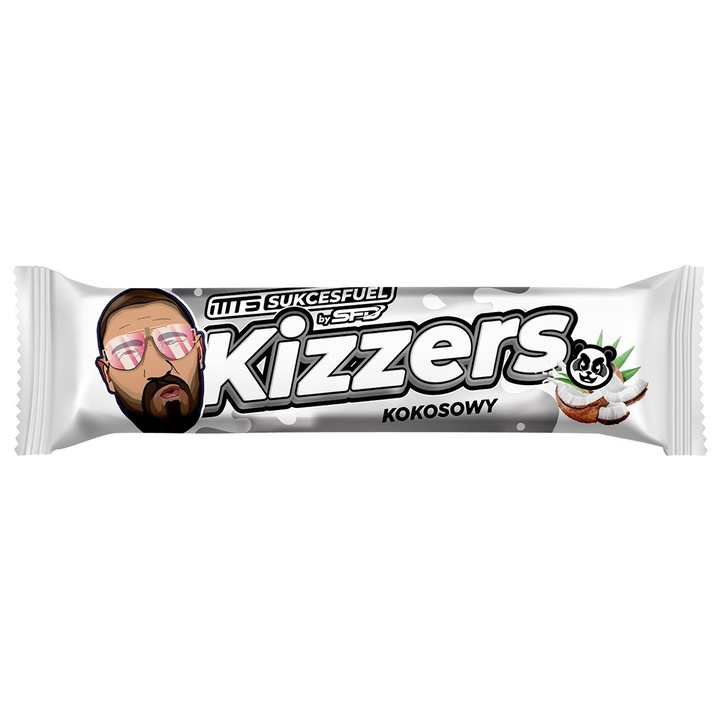 Протеинов бар SFD Kizzers Bar - Vanilla Coconut Protein Bar 37g