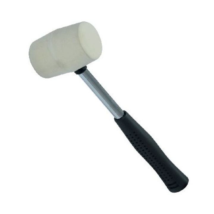 Ciocan Cauciuc Moale Cu Maner Metalic 40mm / 225g