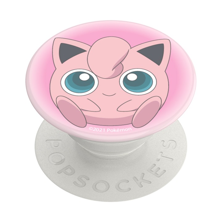 Suport universal de telefon PopSockets, PopGrip Pokemon Jigglypuff