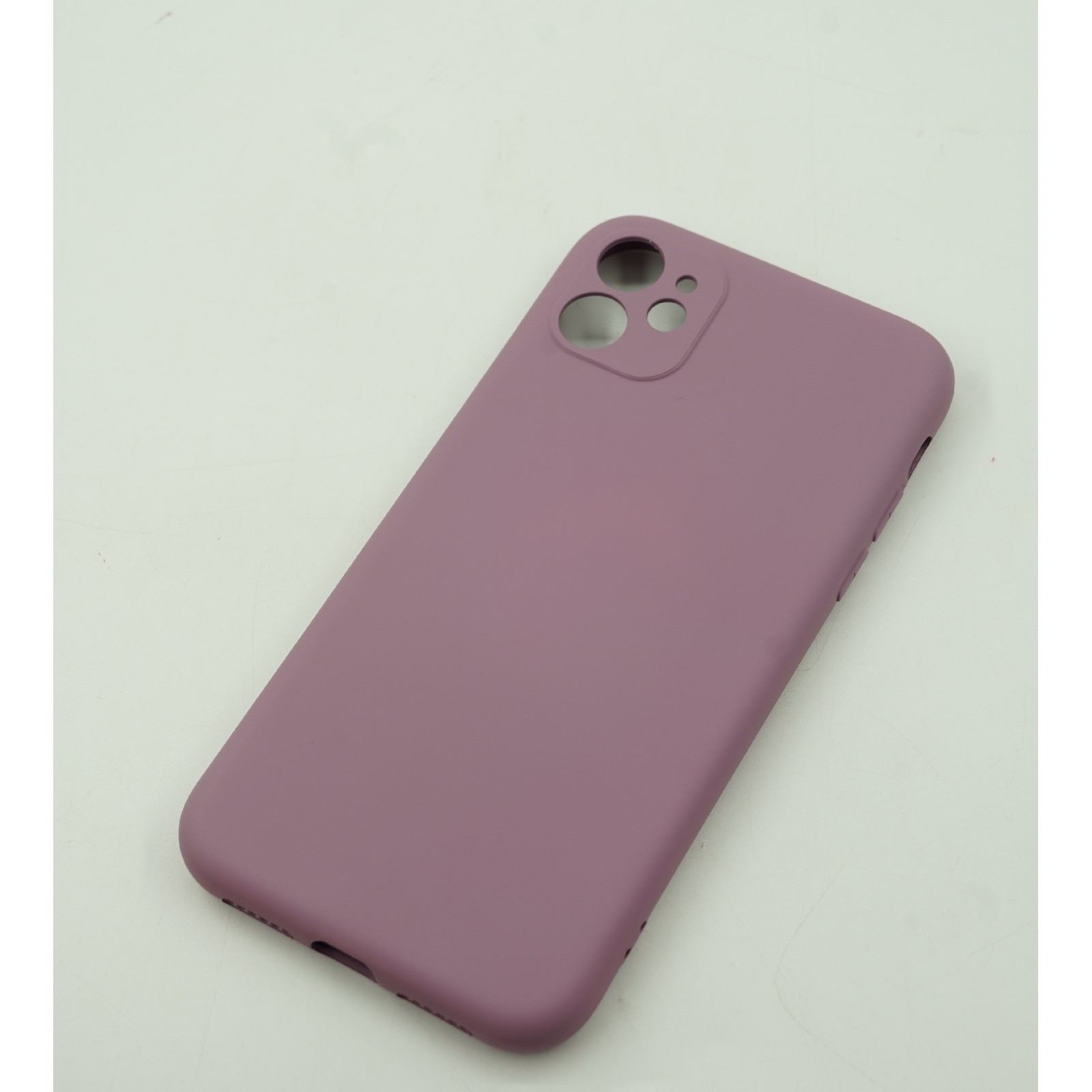 Husa protectie Flippy compatibila cu Samsung A71 4G Liquid Silicone Case Mov