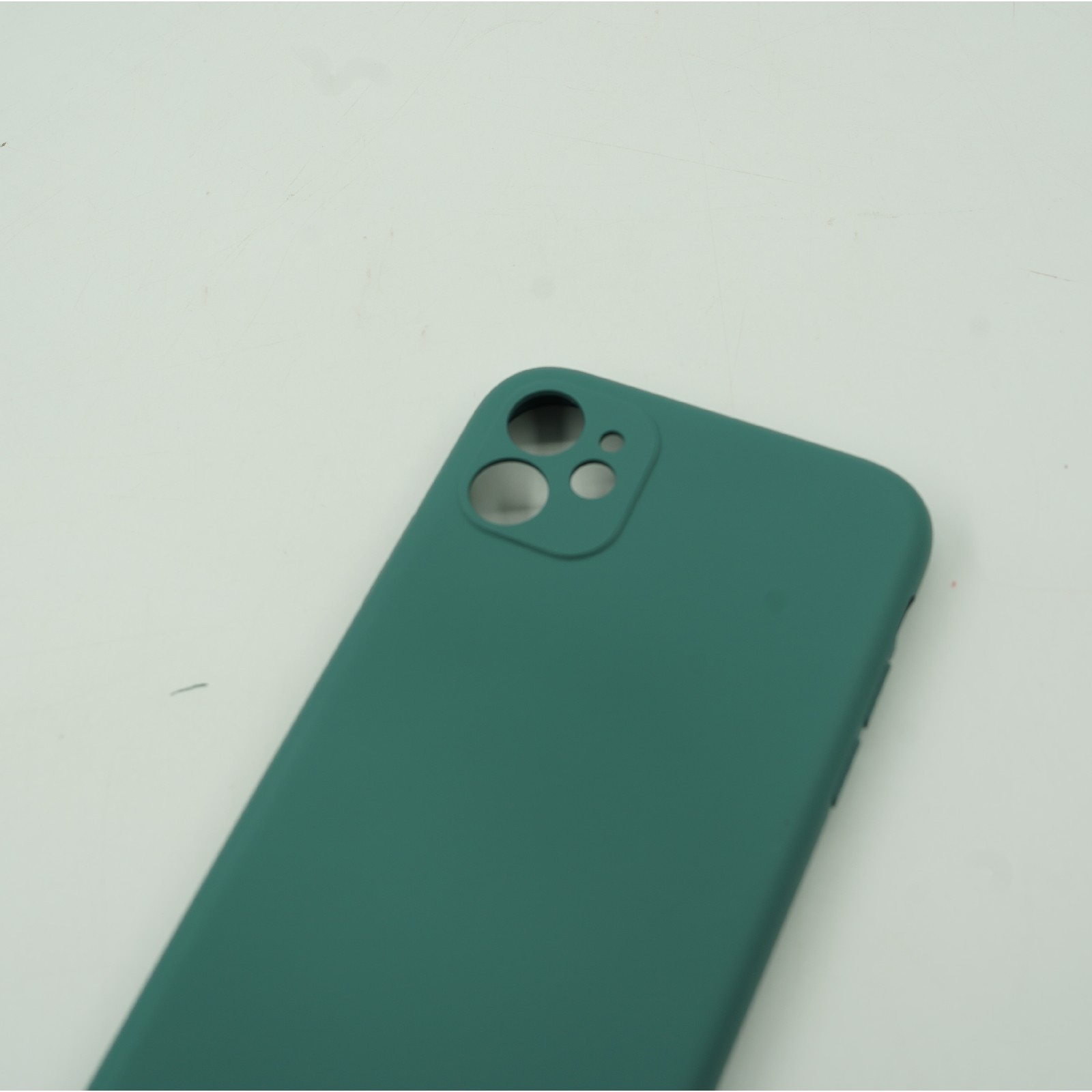 Husa protectie compatibila cu Samsung Galaxy A72 Liquid Silicone Case Verde
