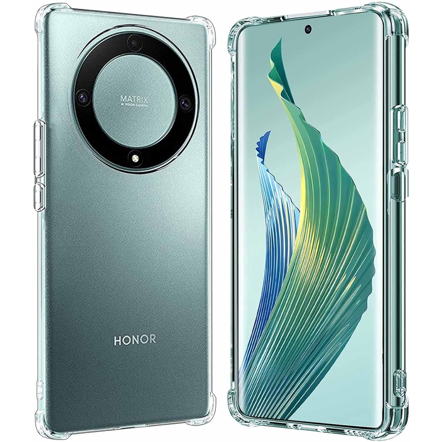 Husa de Protectie, Flippy, Compatibila cu Honor 70, TPU Antisoc, Protectie Colturi, 1.5 mm Transparent