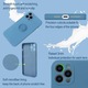 Flippy védőtok, kompatibilis az Apple iPhone 11 Pro, liquid szilikon gyűrűvel forgatható kitámasztó Világoskék