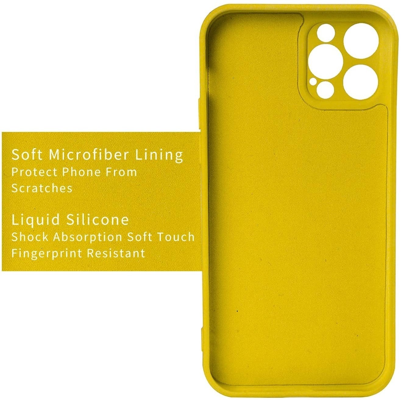 Husa protectie Flippy compatibila cu Samsung A20E Liquid Silicone Ring cu suport rotativ Galben