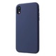 Husa protectie compatibila cu Samsung A71 Liquid Silicone Case Albastru inchis