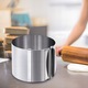 Inel Reglabil pentru Torturi, RETOO, din INOX, Diametru Ajustabil 16-30cm, Inaltime 12cm, cu Scala de Masurare si Mecanism de Fixare, Argintiu
