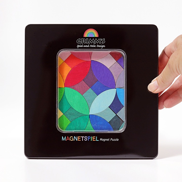 Mágneses puzzle, körök