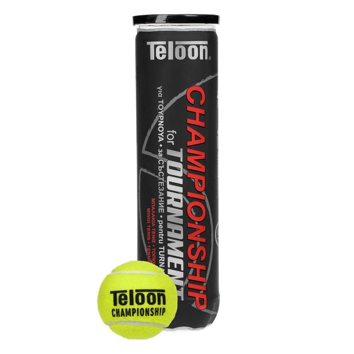 Set mingi tenis LiveUp, 4 piese, 7 cm