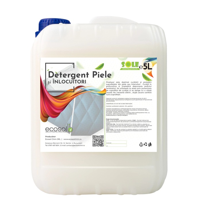 Solutie Curatare Piele si Intretinere, Leather Cleaner