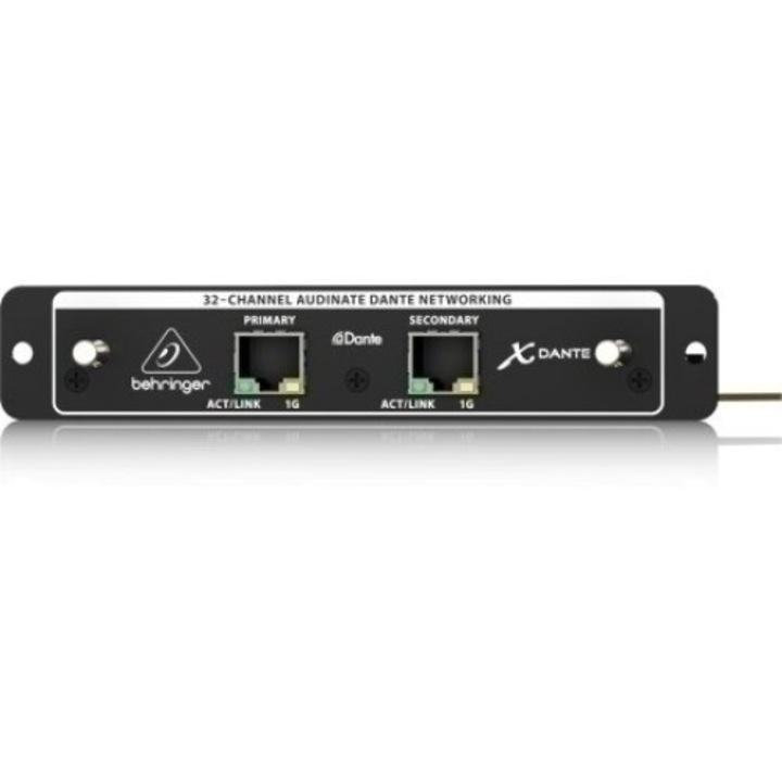 Разширителна карта, Behringer, X-DANTE DANTE, За X32, Черна