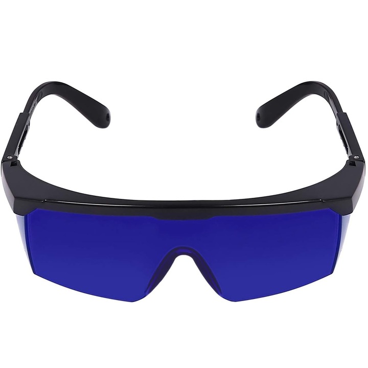 Ochelari de protectie, Laser, protectie UV, albastru, negru