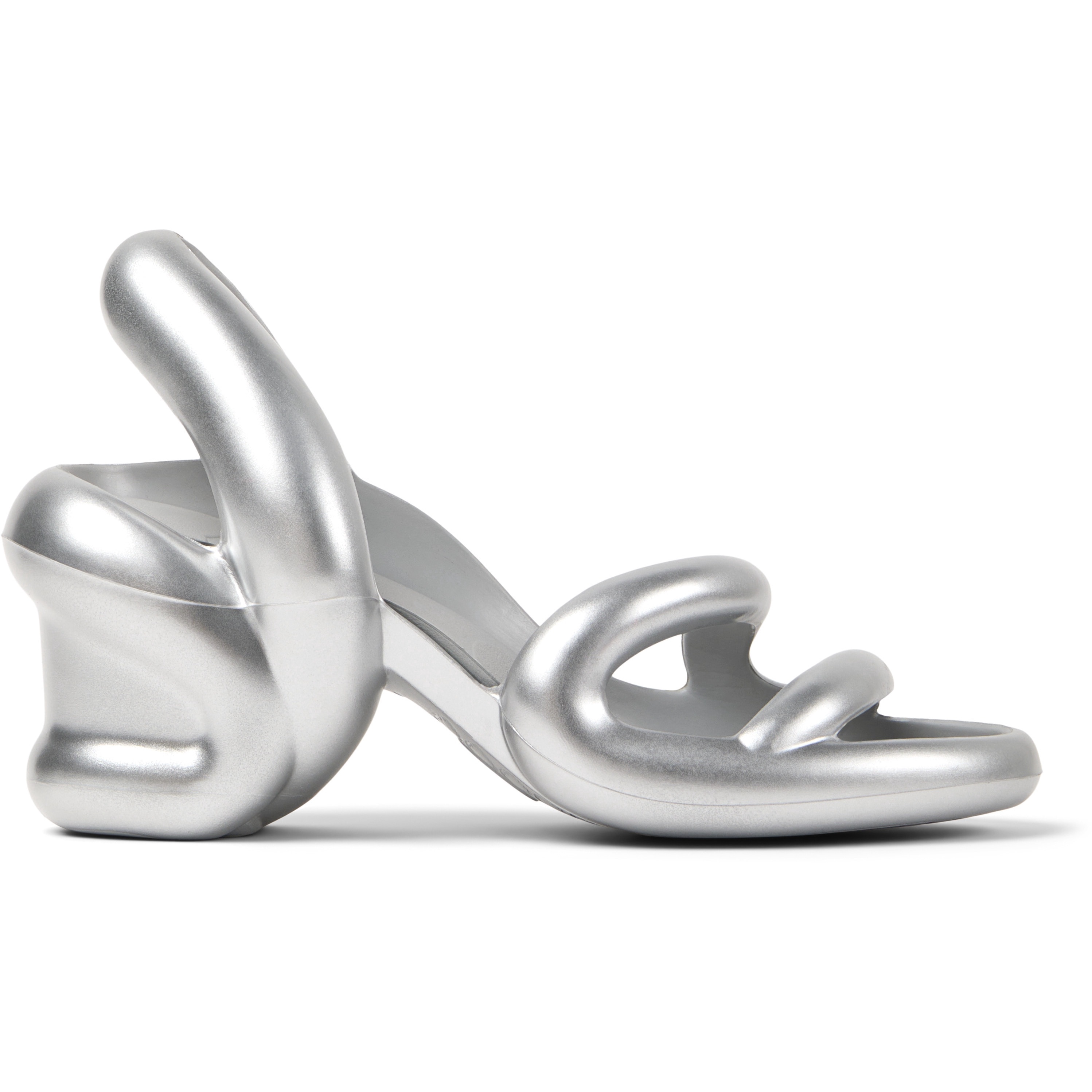 Camper, Sandale cu aspect masiv Kobarah 20611, Argintiu, 41