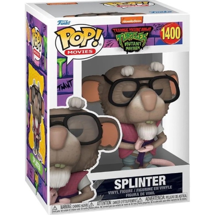Figura, Funko POP! Mutant Turtles Mayhem Splinter 1400