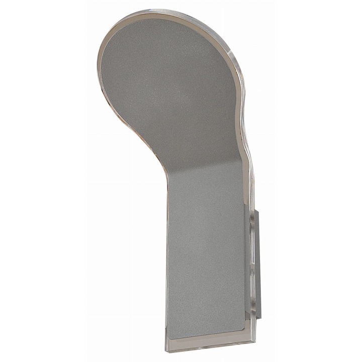 Стенна лампа Candellux VILANA, LED, метална, 28x14x15см, сива