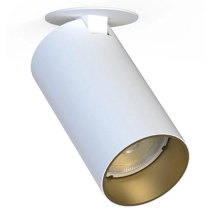 Spot LED Nowodvorski, alb, 10.5x5.5cm, otel