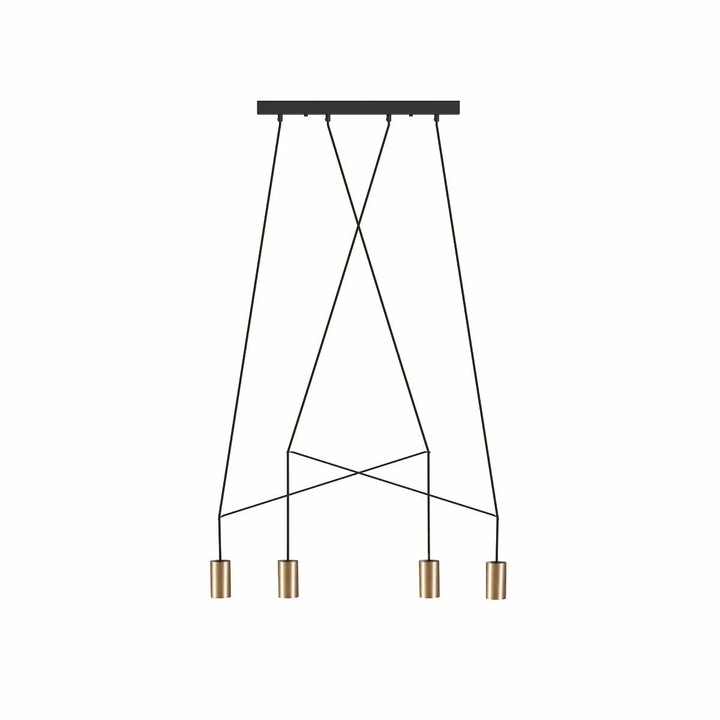 Nowodvorski IMBRIA полилей, месинг, 10.5x5.5cm, за трапезария