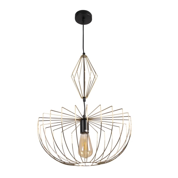 Полилей Polux JASMINA, 1xE27, 20W, Златист, 328373