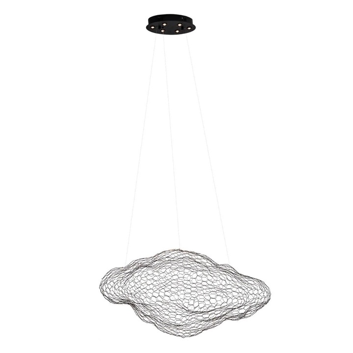 LED полилей STARDUST, 14W, Черен