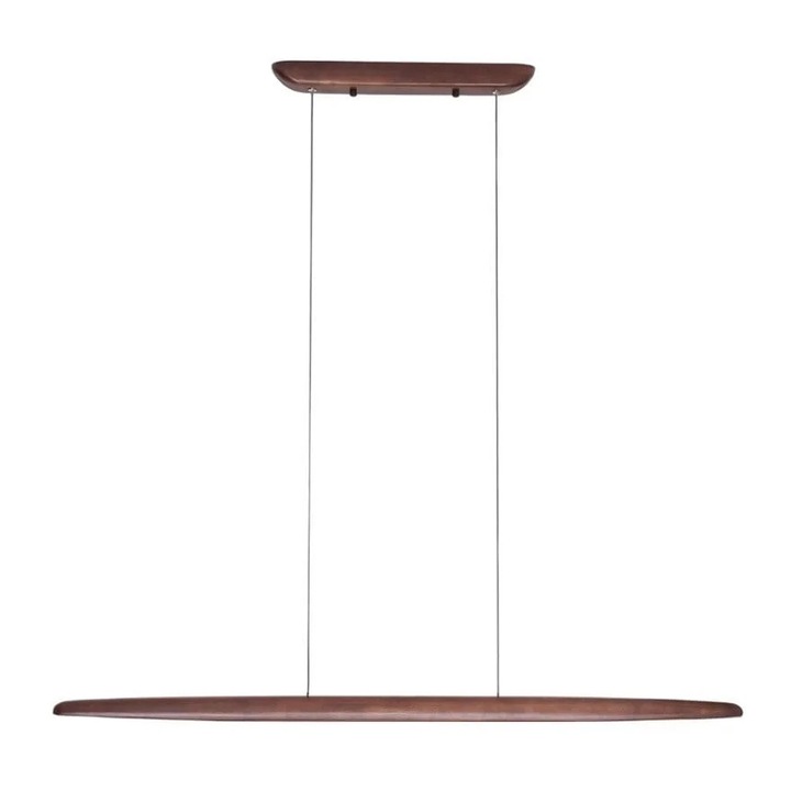 Lustra MAXlight WOODY LED 25W, 130cm, lemn