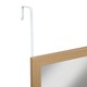 Oglinda de perete TASSO cu optiune de agatare pe usa, 35 x 109 cm