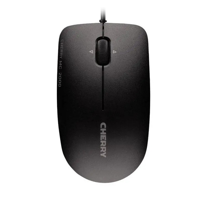 Mouse Optic Cherry MC 2000, cu fir, 1600 DPI, USB, Negru