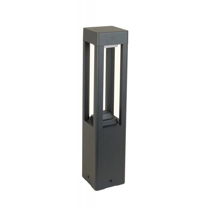 Kerti lámpaoszlop SU-MA FKW-500, 50cm, szürke, alumínium, 1xGX53, max 11W