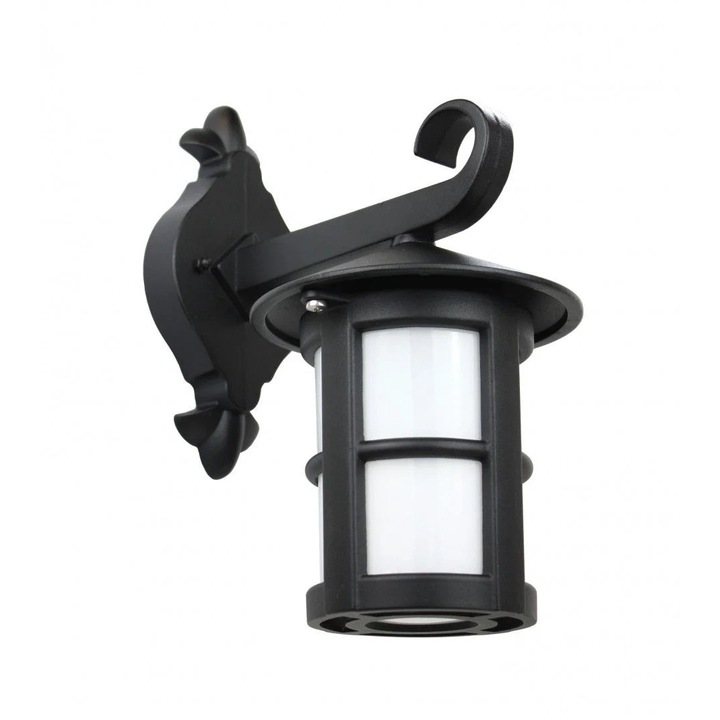 Felinar exterior SU-MA CORDOBA, 1xE27, negru, 29.6x15.5x22.1cm, aluminiu