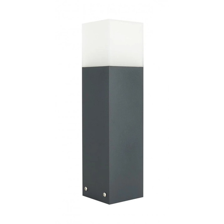 Kerti lámpa, 40 cm, 1xE27, sötétszürke, IP44 SU-MA Cube CB-MAX 400 DG