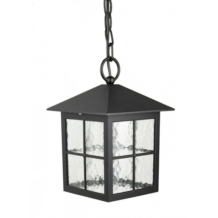 Ретро външен пендел 1xE27 черен IP43 SU-MA Wenecja K 1018/1/KW