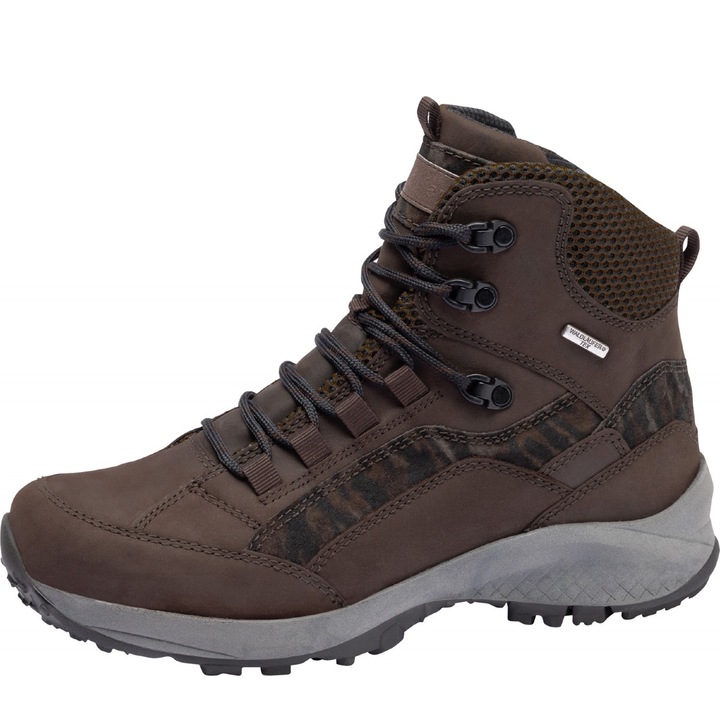 Ghete drumetie dama, Waldläufer, H-Emma, Piele naturala, Maro, Maro