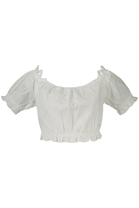 Дамски потник, GUESS JEANS, 100% памук, Бял, L INTL, W4GH40WG4F0