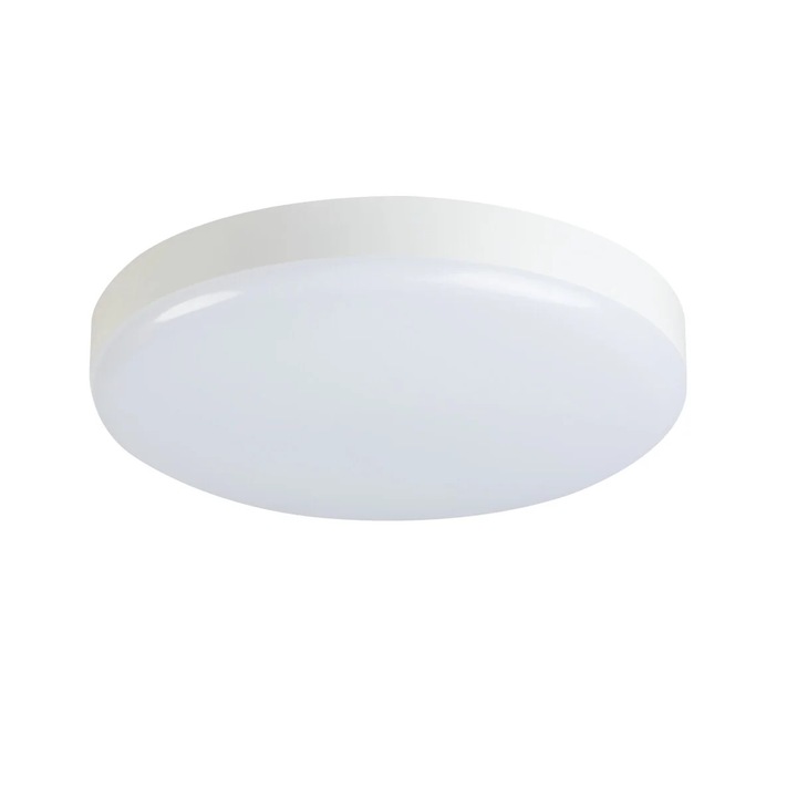 Plafoniera LED 35W, 35 cm, alb, IP65, IK10