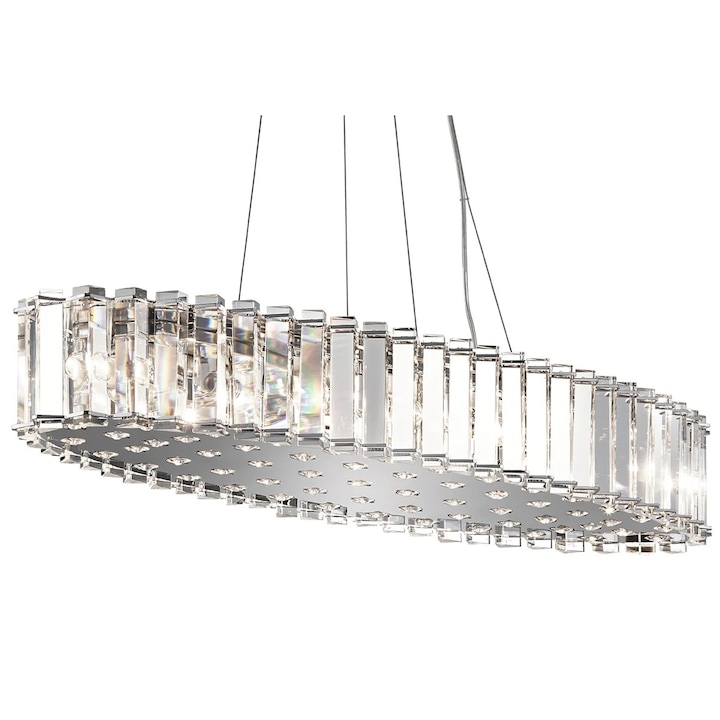 ΠΡΠΈΡΡΠ°Π»Π΅Π½ ΠΏΠΎΠ»ΠΈΠ»Π΅ΠΉ, Ρ
ΡΠΎΠΌ Crystal Skye 12xG9 3W Kichler