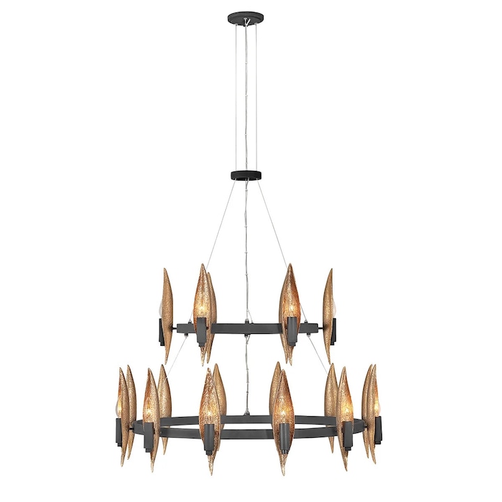 ΠΠΎΠ»ΠΈΠ»Π΅ΠΉ, Willow, 18xE14, 40W, Quintiesse, ΡΠ΅ΡΠ΅Π½/Π·Π»Π°ΡΠΈΡΡ