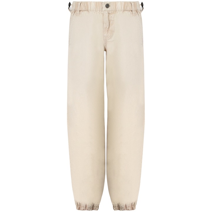 Gyereknadrág, GUESS JEANS, 100% pamut, bézs, L4YB01WGBT0, Bézs